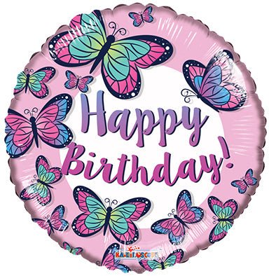 18" Birthday Butterflies - Premium Party Distribution