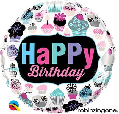 18" Birthday Cupcakes - Premium Party Distribution