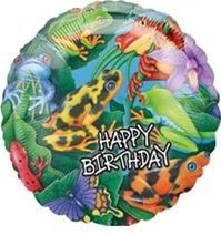 18” Birthday Frogs & Lizards (25ct) - Premium Party Distribution