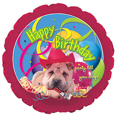 18" Birthday Puppy - Premium Party Distribution
