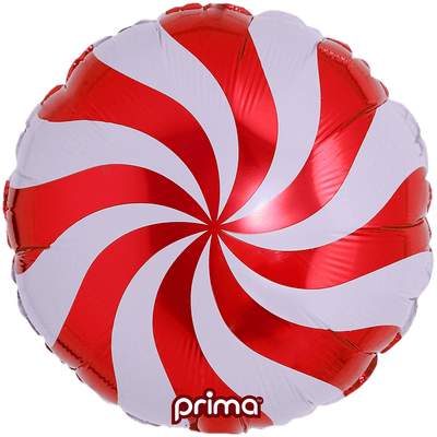 18” Candy Swirl - Red - Premium Party Distribution