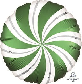 18" Candy Swirls - Green (10ct) - Premium Party Distribution