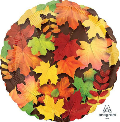 18" Colorful Leaves (10ct) - Premium Party Distribution