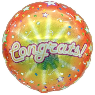 18" Congrats - Assorted Stars (20ct) - Premium Party Distribution