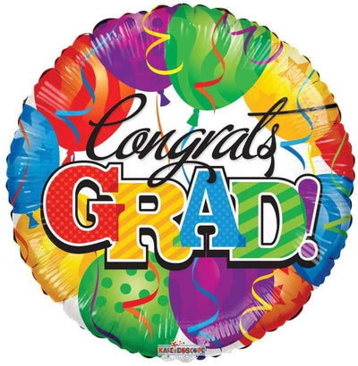 18" Congrats Grad (100ct) - Premium Party Distribution