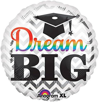 18" Congrats Grad Dream Big (100ct) - Premium Party Distribution