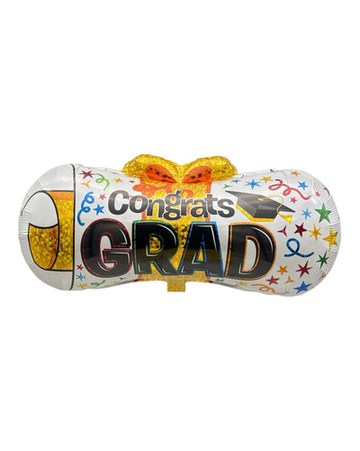 18" Congrats Grad Gift (100ct) - Premium Party Distribution