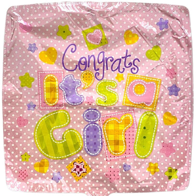 18" Congrats It's a Girl - Premium Party Distribution