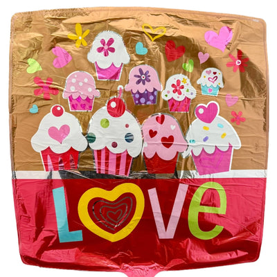 18" Cupcake Love - Premium Party Distribution
