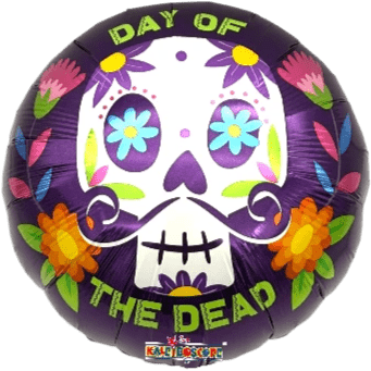 18" Day of the Dead - Sugar Skull - Premium Party Distribution
