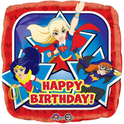 18" DC Super Hero Girls (10ct) - Premium Party Distribution