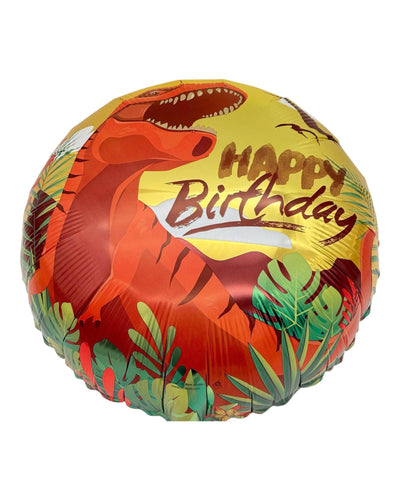 18" Dinosaur Happy Birthday (100ct) - Premium Party Distribution