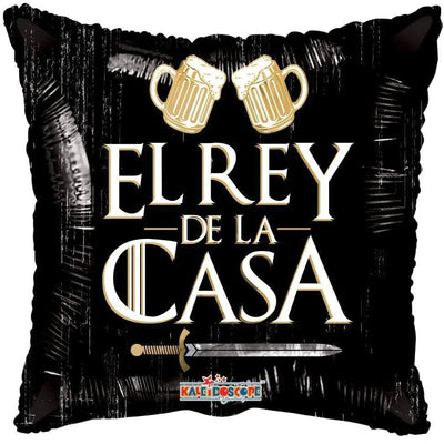 18" El Rey De La Casa (100ct) - Premium Party Distribution