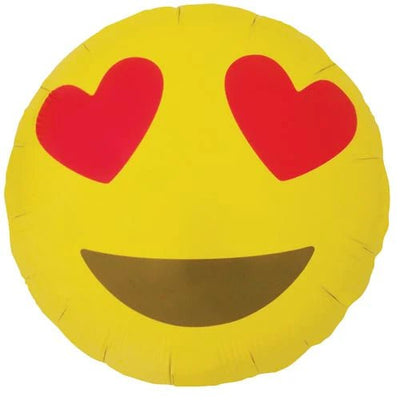 18" Emoji - Heart Eyes - Northstar - Premium Party Distribution