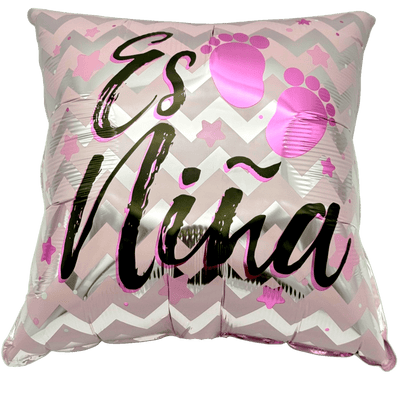 18” Es Nina - Footprints (100ct) - Premium Party Distribution
