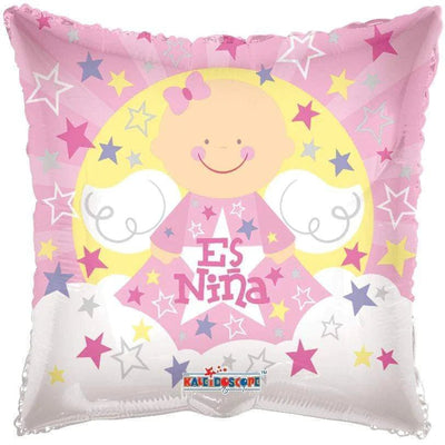 18" Es Nina - Pink Angel (100ct) - Premium Party Distribution