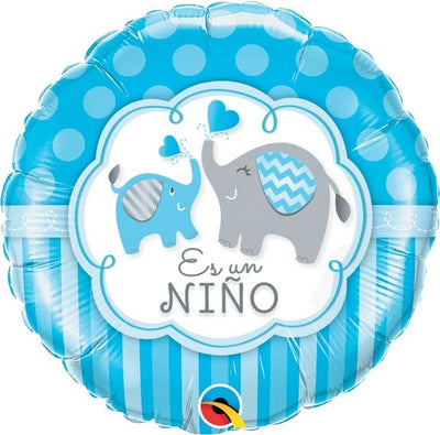 18" Es Un Nino - Elephants - Premium Party Distribution