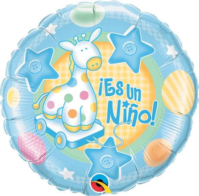 18" Es Un Nino - Soft Giraffe - Premium Party Distribution
