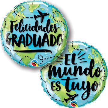 18" Felicidades Graduado World - Premium Party Distribution