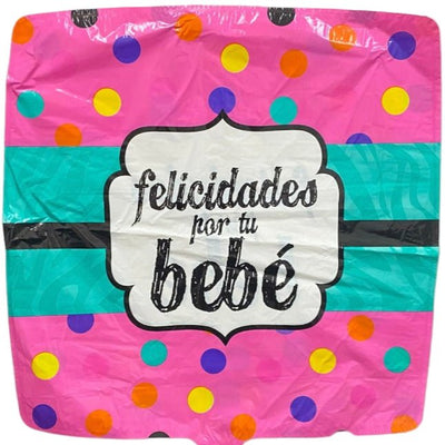 18" Felicidades Para Tu Bebe - Premium Party Distribution