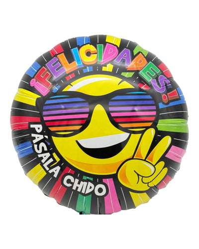 18" Felicidades Pasala Chido (100ct) - Premium Party Distribution