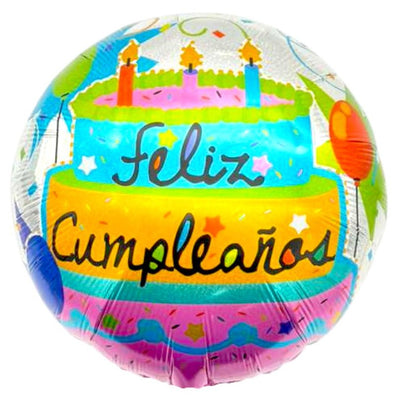 18" Feliz Cumpleanos - Cake (20ct) - Premium Party Distribution
