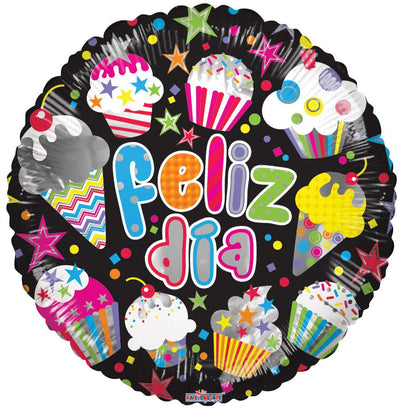 18" Feliz Dia - Sweets (100ct) - Premium Party Distribution