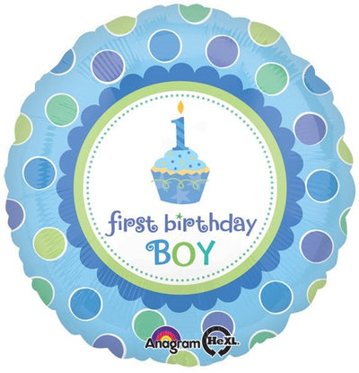 18" First Birthday Cupcake (25ct) - Premium Party Distribution