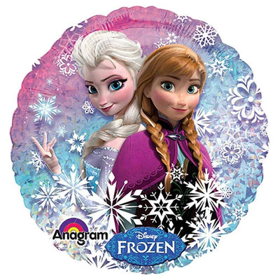 18" Foil Balloon - Frozen Holographic - Premium Party Distribution
