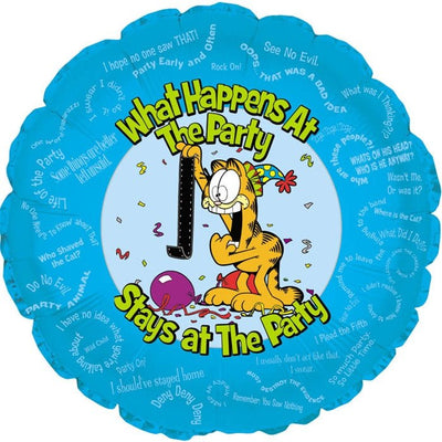 18" Garfield Party (5ct) - Premium Party Distribution