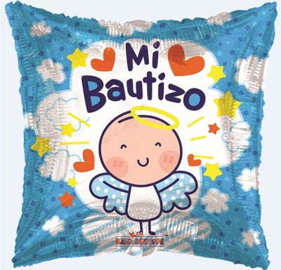 18" Gellibeans - Angelito Azul Bautizo - Premium Party Distribution