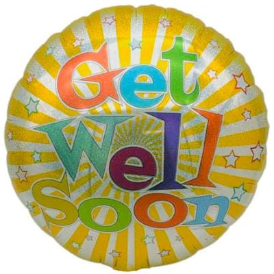 18" Get Well Soon - Assorted Stars (20ct) - Premium Party Distribution