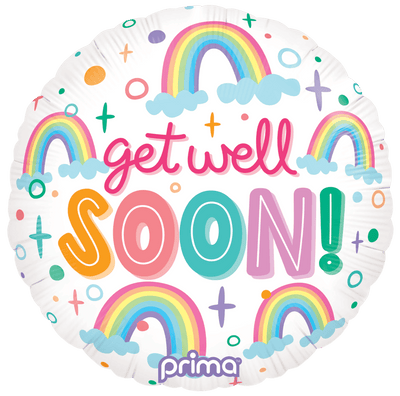 18" Get Well Soon Rainbows - Premium Party Distribution