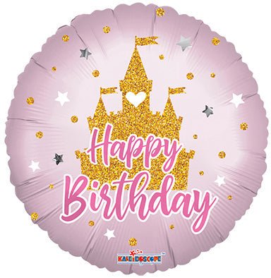 18” Happy Birthday Castle (5ct) - Premium Party Distribution
