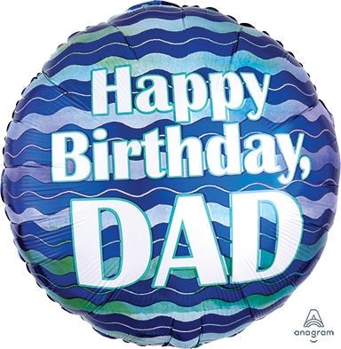 18" Happy Birthday Dad (20ct) - Premium Party Distribution