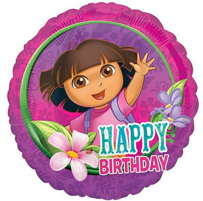 18" Happy Birthday Dora the Explorer - Premium Party Distribution
