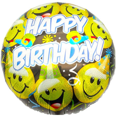18" Happy Birthday Emojis (20ct) - Party America - Premium Party Distribution