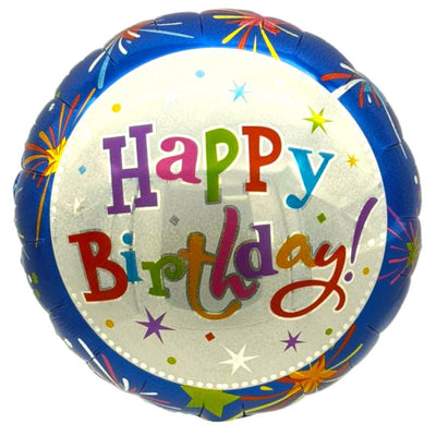 18" Happy Birthday - Fireworks (20ct) - Premium Party Distribution