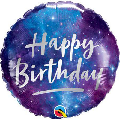 18" Happy Birthday Galaxy - Premium Party Distribution