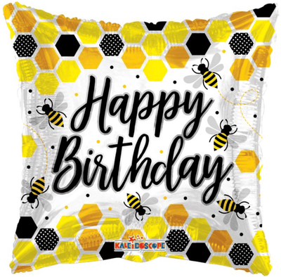 18" Happy Birthday Honeybees - Premium Party Distribution