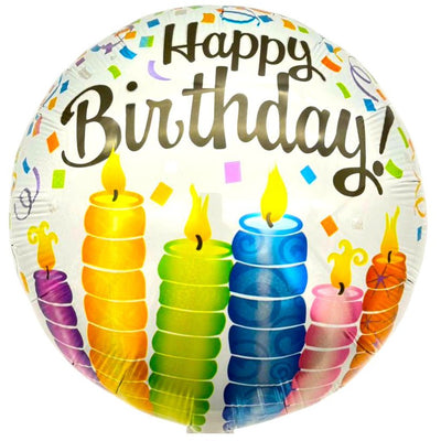 18" Happy Birthday - Large Candles (20ct) - Party America - Premium Party Distribution