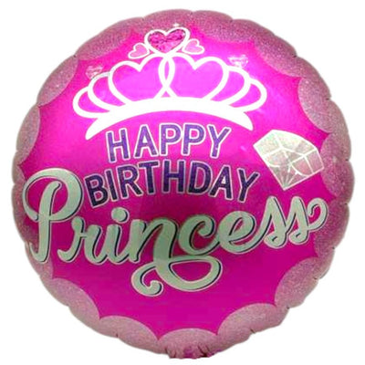 18" Happy Birthday - Princess Crown (20ct) - Premium Party Distribution