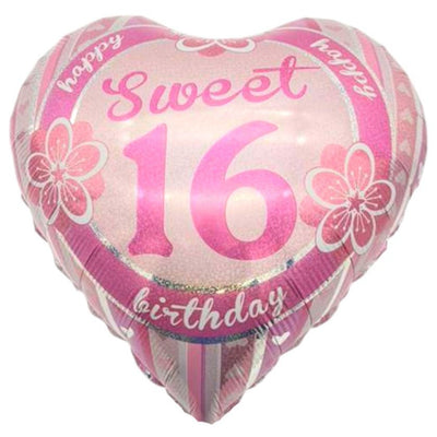 18" Happy Birthday - Sweet 16 (20ct) - Premium Party Distribution