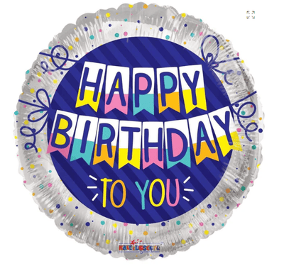 18" Happy Birthday to You Banner - Premium Party Distribution