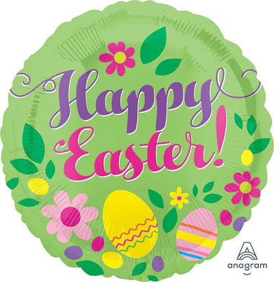 18" Happy Easter Green - Anagram - Premium Party Distribution