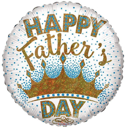 18" Happy Father's Day Crown (100ct) - Premium Party Distribution