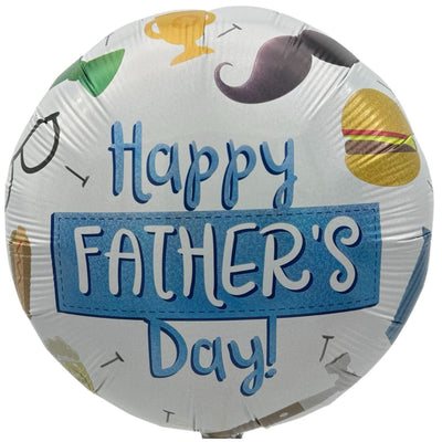 18" Happy Father's Day Sports (50ct) - Premium Party Distribution