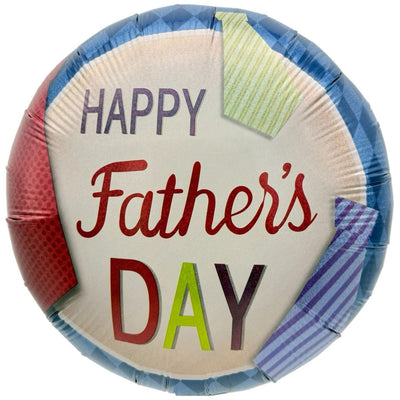18" Happy Father's Day Ties (50ct) - Premium Party Distribution