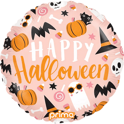 18" Happy Halloween Cute Icons - Premium Party Distribution