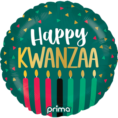 18" Happy Kwanzaa - Premium Party Distribution